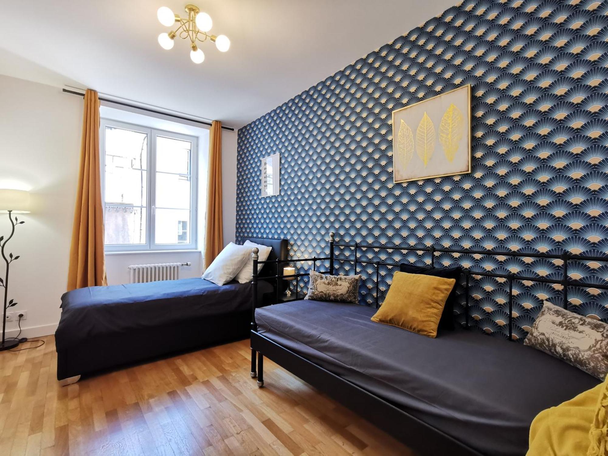 Appartement 3 Chambres Au Coeur Du Jura, Ideal Famille 萨兰莱班 外观 照片